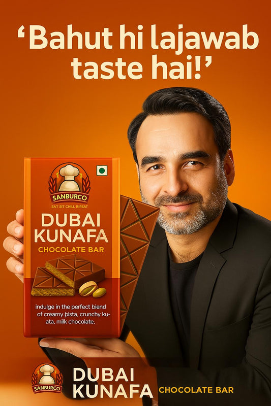 Dubai Kunafa Chocolate Bar