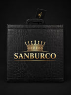 Sanburco Leatherette Portable Mini Bar Set – 12 Piece Premium Kit